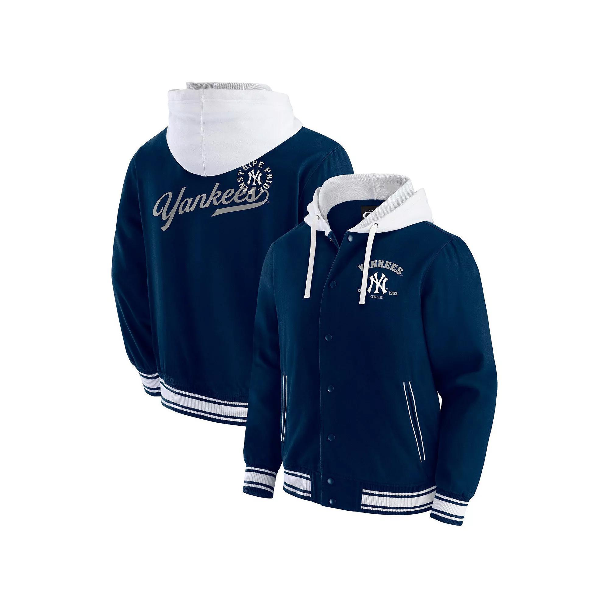 Men's Darius Rucker Collection by Fanatics  Navy Seattle Mariners Full-Snap Hooded Jacket, Size: 2XL, Blue Product Image