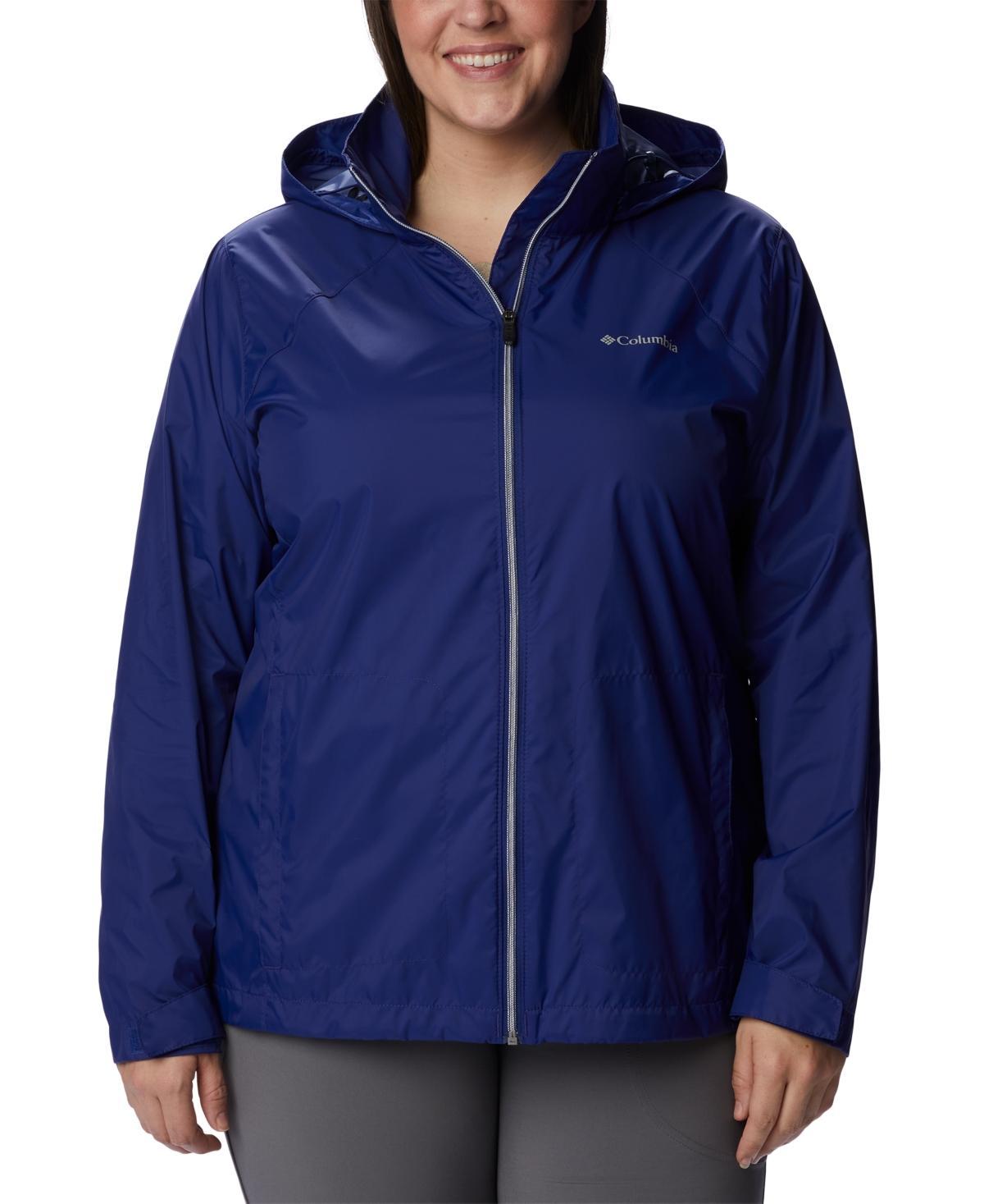 Women's Columbia Switchback III Hooded Packable Jacket, Size: XL, Black Product Image