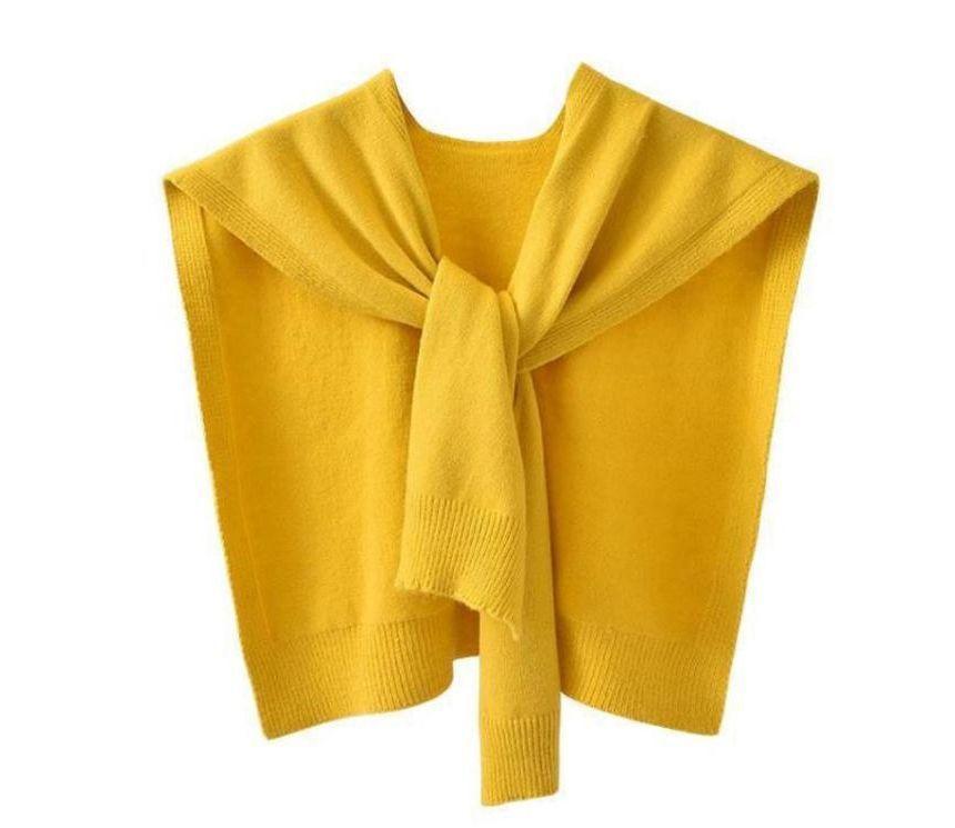 Plain Knit Shawl Product Image
