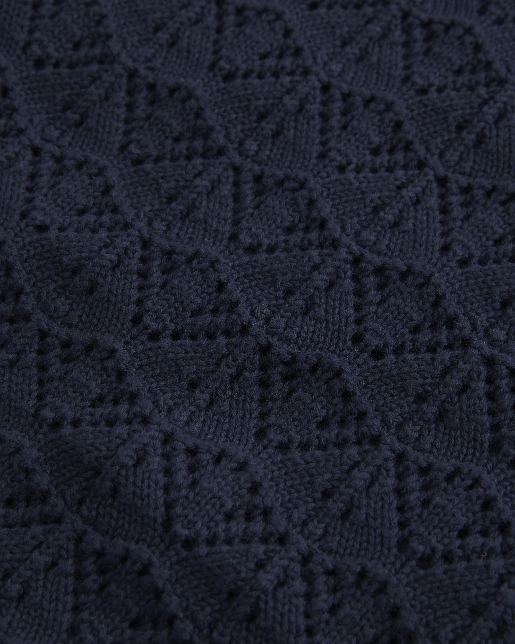 Crochet-Style Halter Midi Dress Product Image