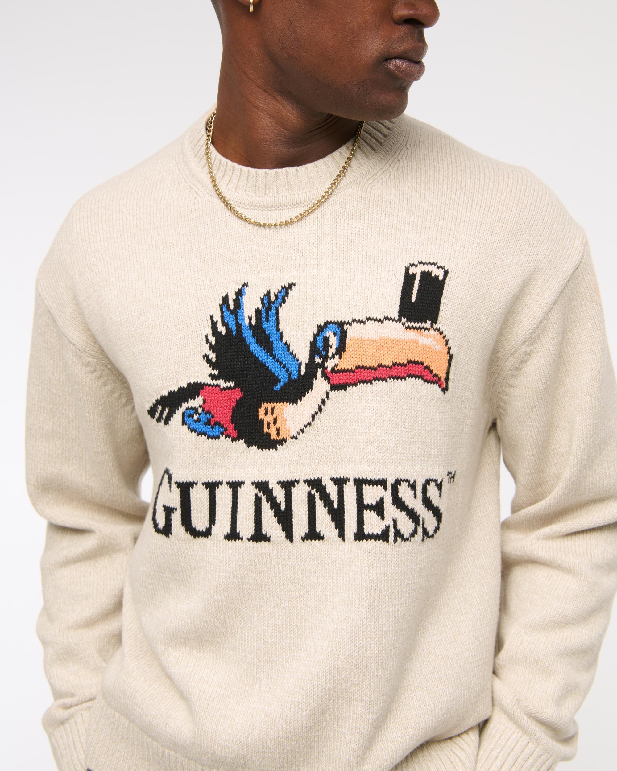 Oversized Guinness Graphic Crew Sweater Product Image