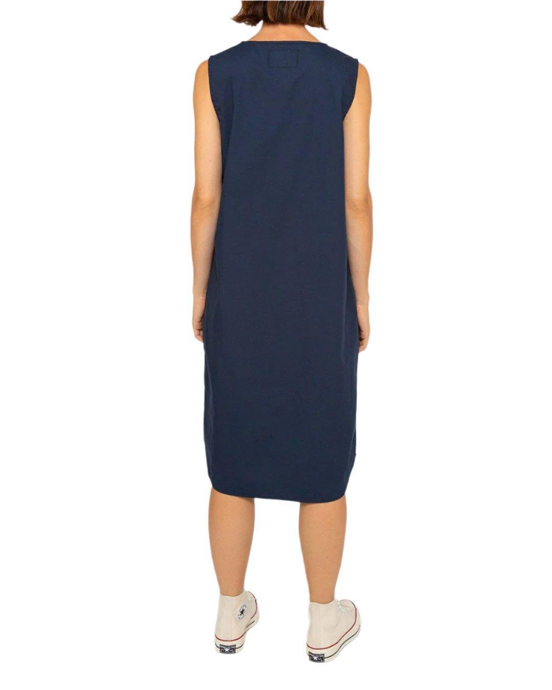 Work Dress (Relaxed Fit) - Navy Product Image