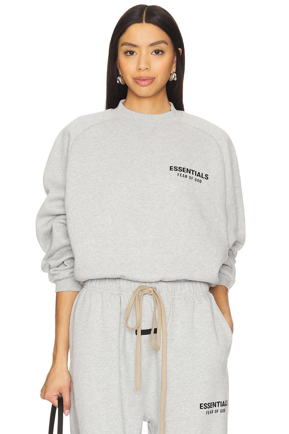Cropped Crewneck Sweatshirt Fear of God ESSENTIALS Product Image