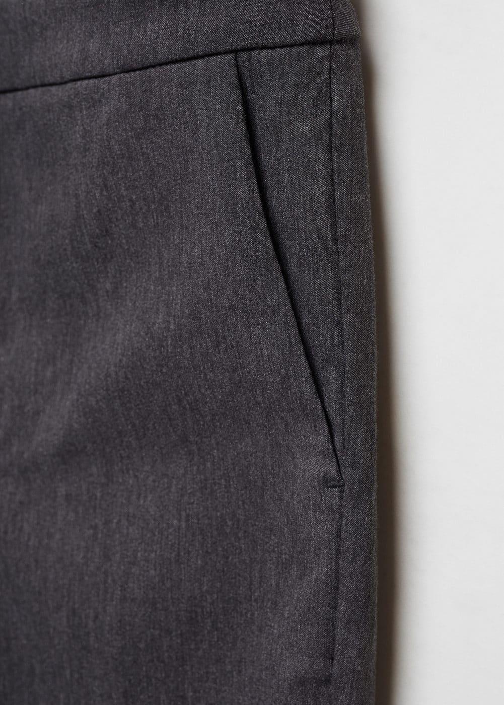 Mango Womens Crop Skinny Pants Product Image