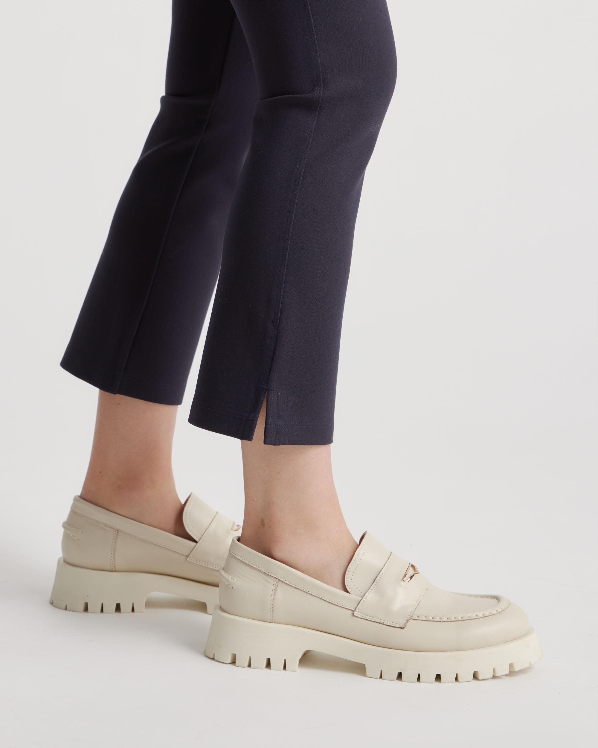 Quince | Women's Ultra-Stretch Ponte Kick Flare Pants Size XL, Rayon Product Image