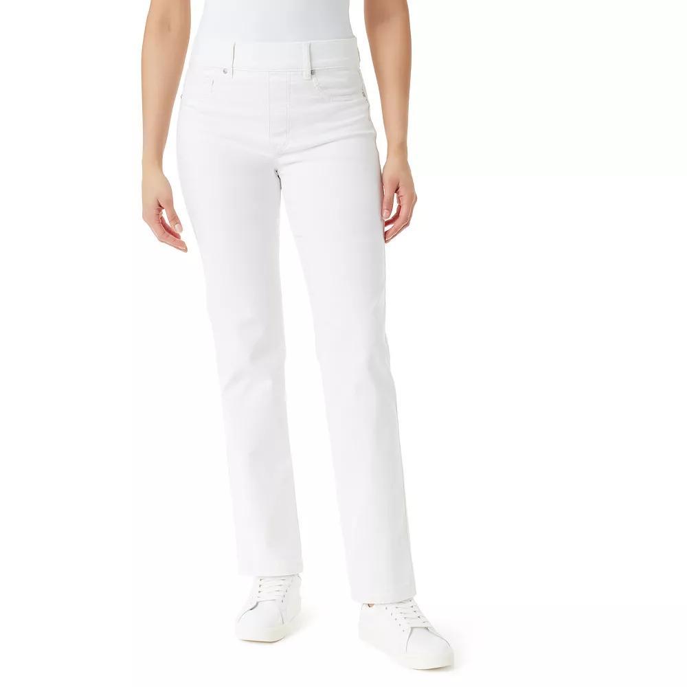 Womens Gloria Vanderbilt Shape Effect Straight Jeans Product Image