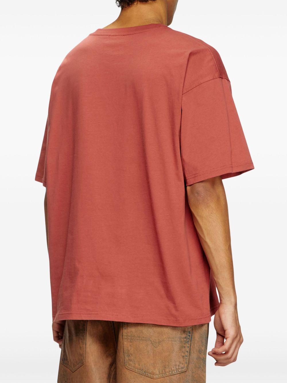 logo-patch organic-cotton t-shirt Product Image