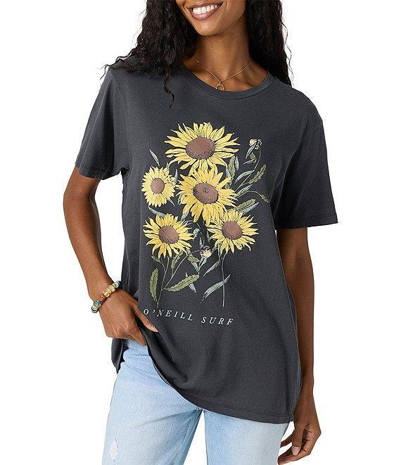 O'Neill Botanic Blossom Short Sleeve Oversized T-Shirt Product Image
