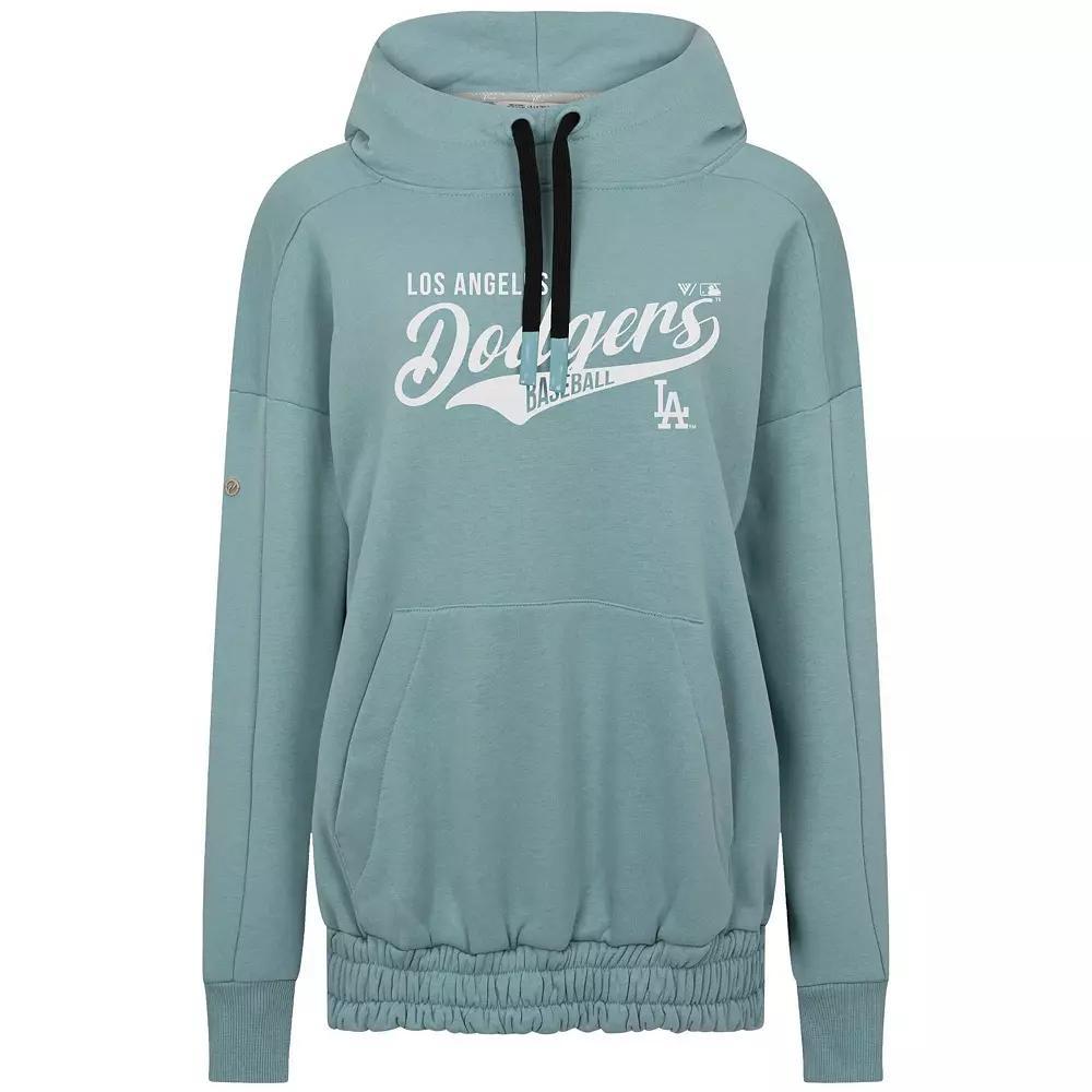 Women's Levelwear Blue Los Angeles Dodgers Waterfall Glide Pullover Hoodie, Size: Small Product Image
