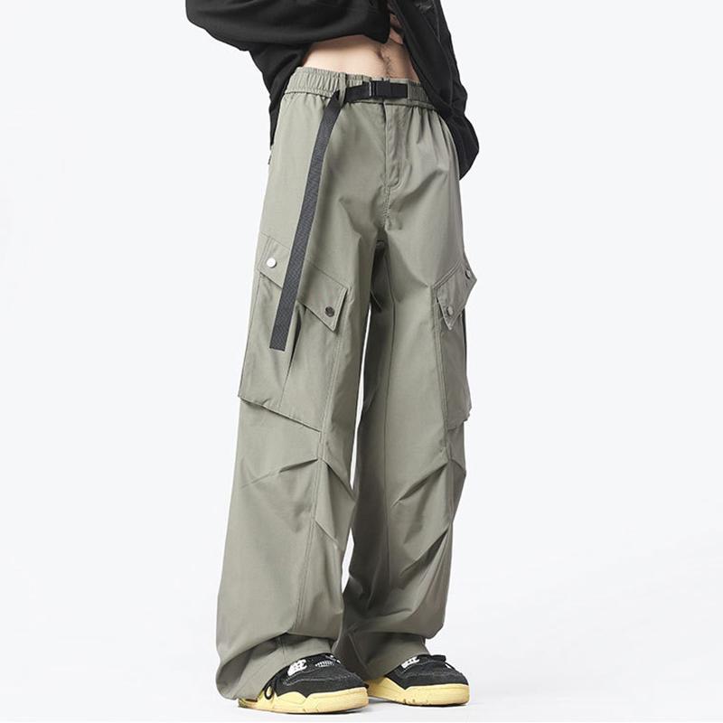 American Street Trendy Mountain Outdoor Waterproof Paratrooper Cargo Pants Product Image
