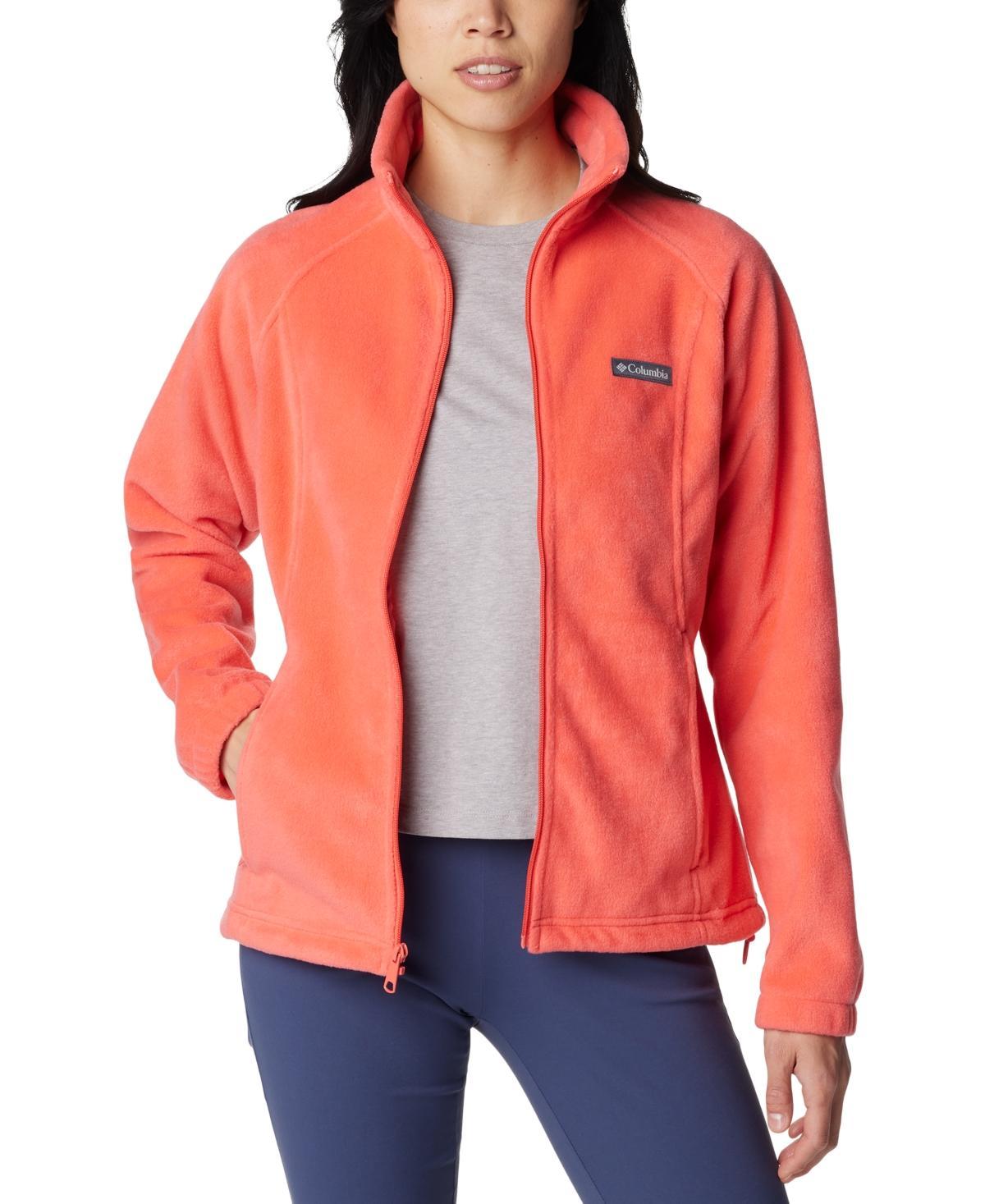 Womens Columbia Benton Springs Zip-Front Fleece Jacket Columbia Blue Product Image