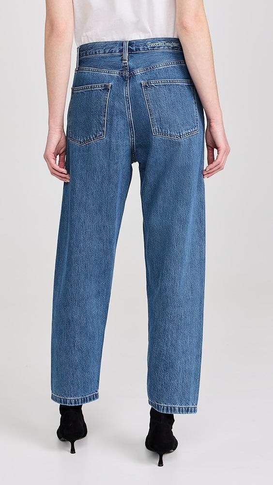 Favorite Daughter The Nikki Mid Rise Barrel Jeans | Shopbop Product Image