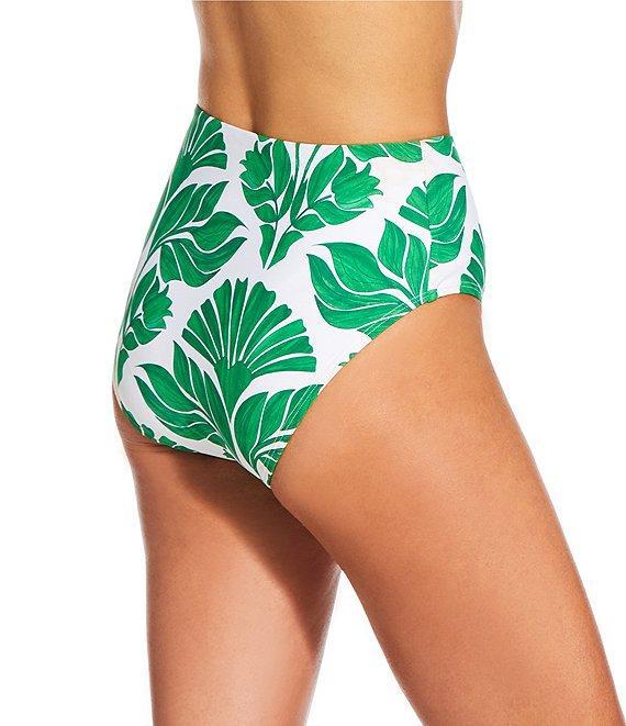 Alex Marie Signature Sculpt Nouveau Tropical High Waist Swim Bottom Product Image