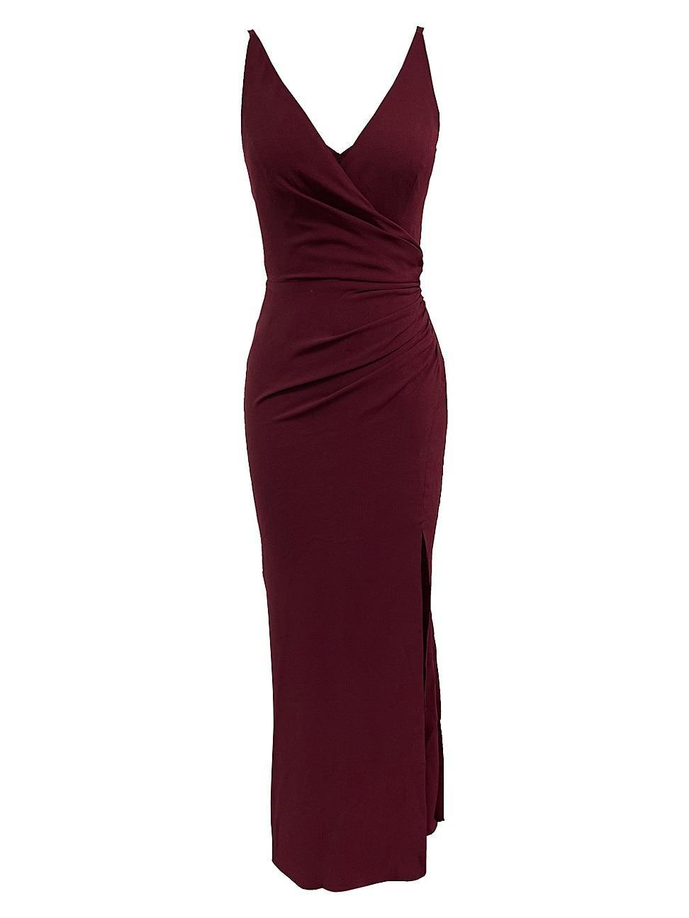 Dress the Population Jordan Plunge Neck Gown Product Image