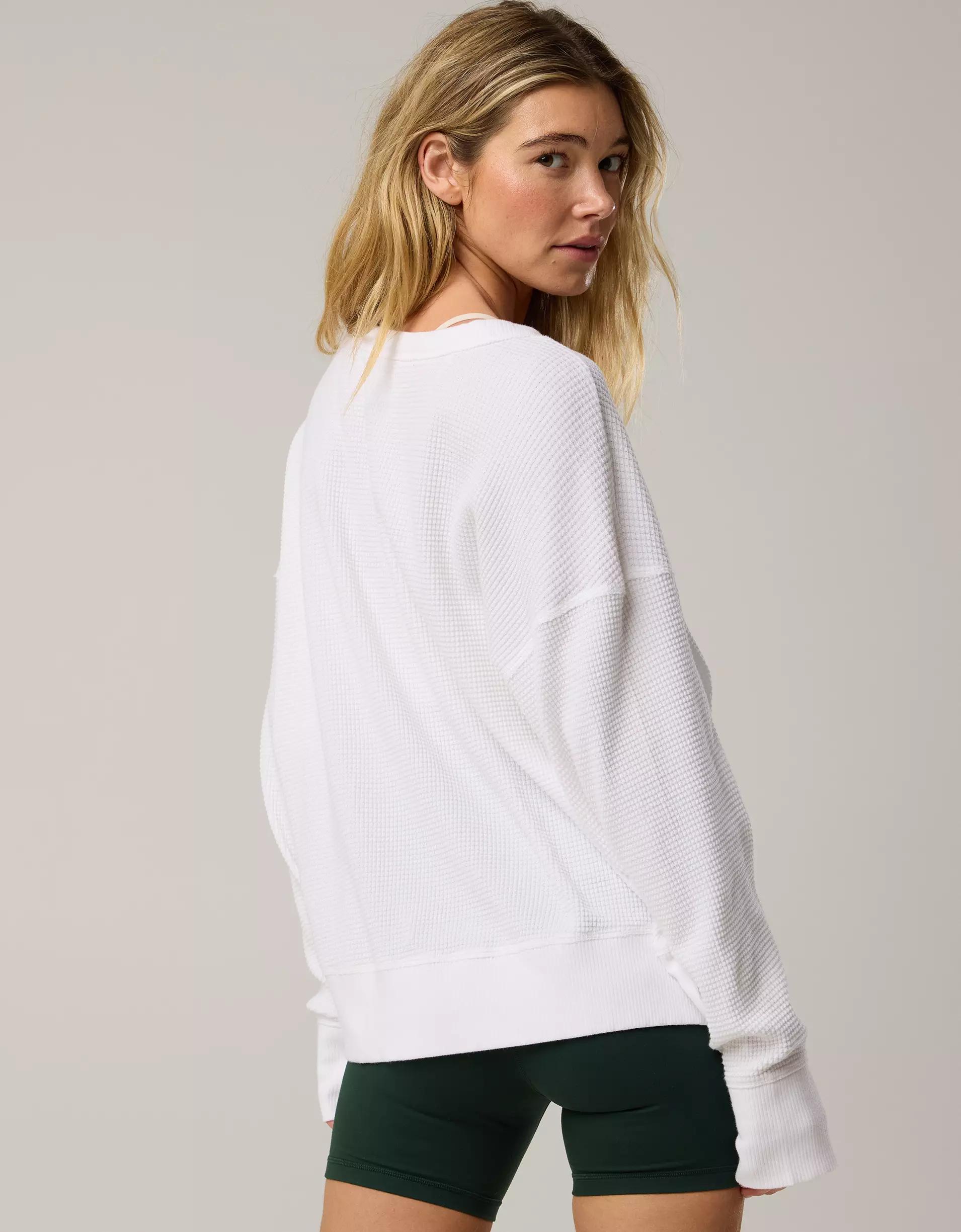 OFFLINE By Aerie Wow! Waffle T-Shirt Product Image