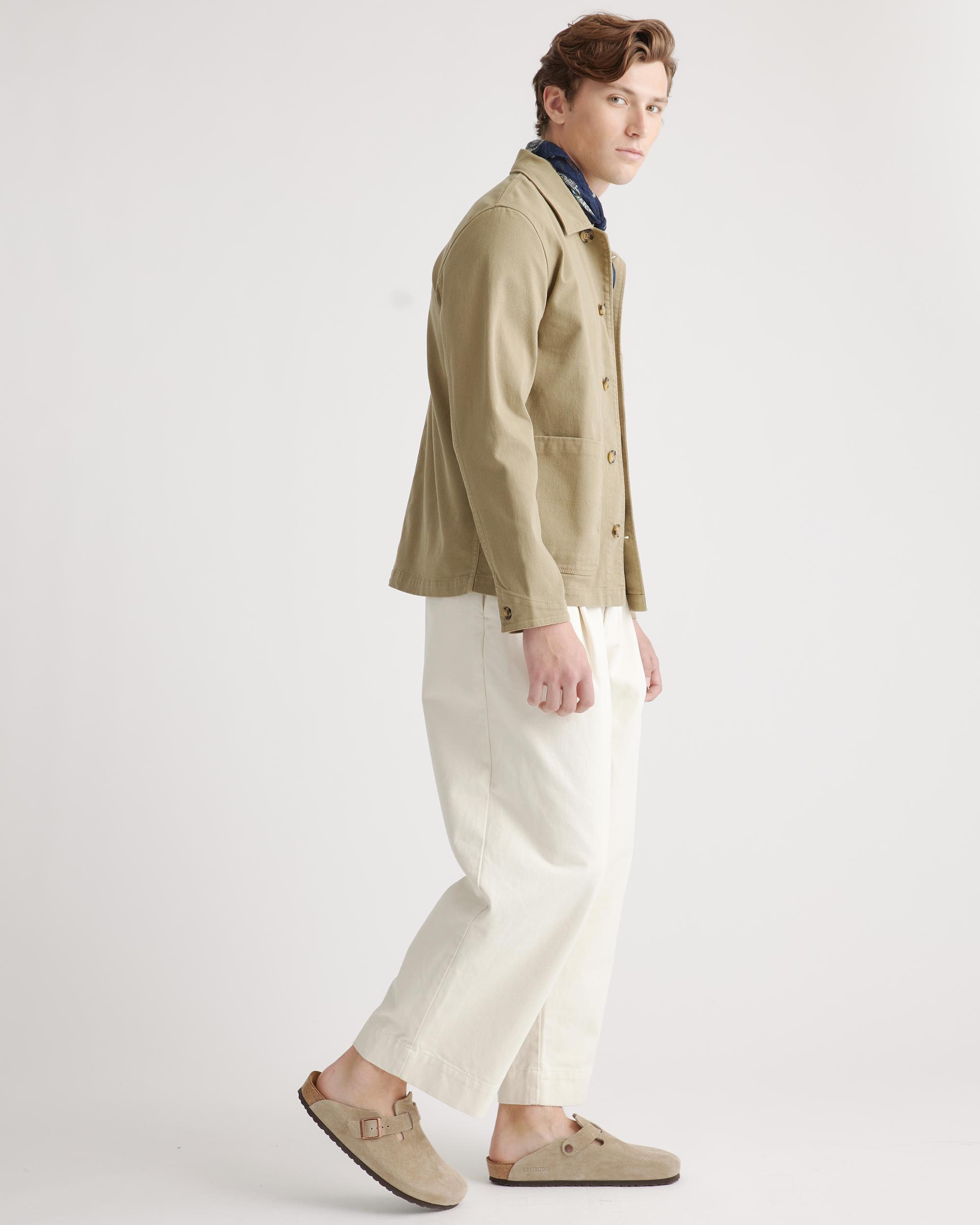 Quince | Men's Organic Comfort Stretch Chore Jacket Organic Cotton Product Image