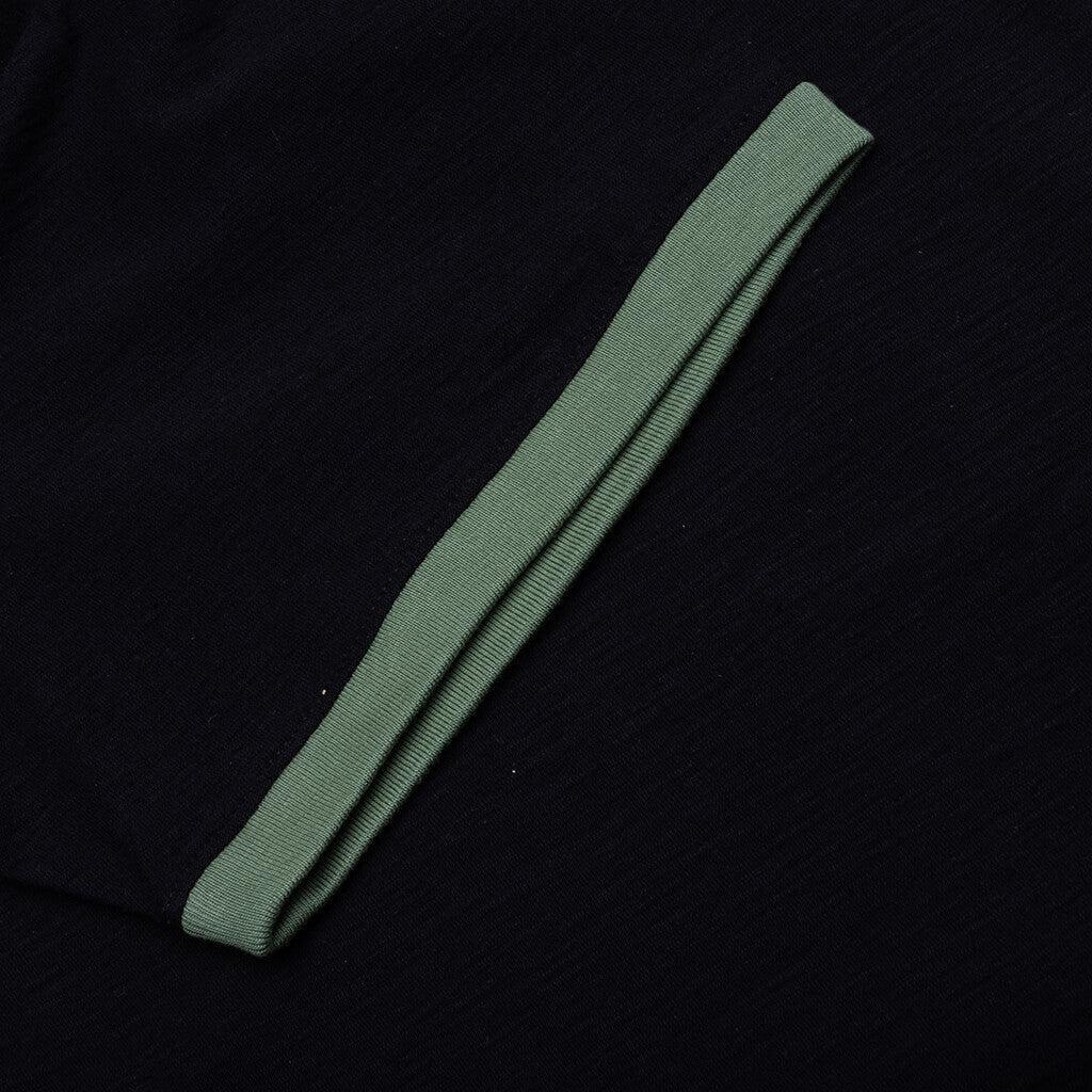 Record S/S Knit Shirt- Black Male Product Image