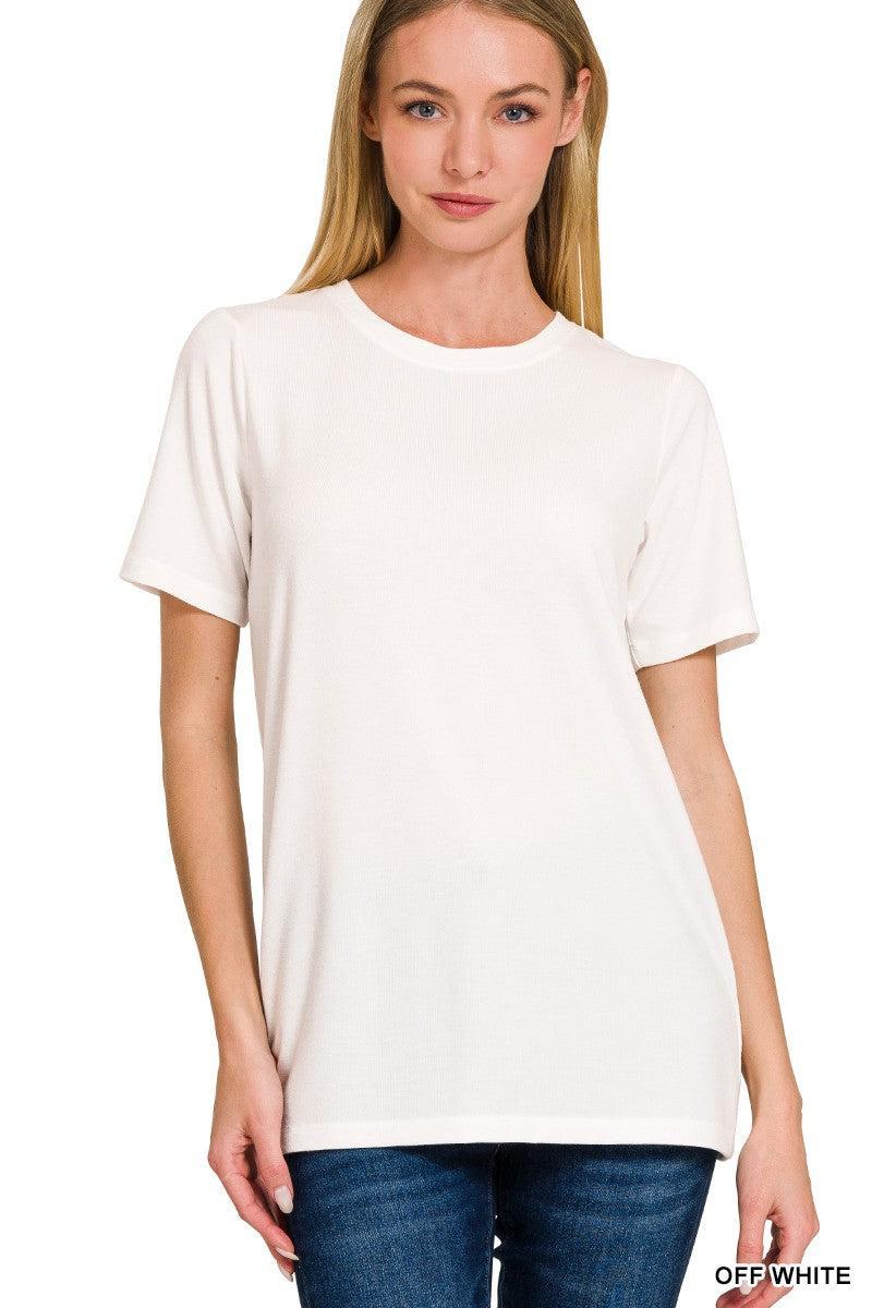 Short Sleeve Basic Tee Product Image