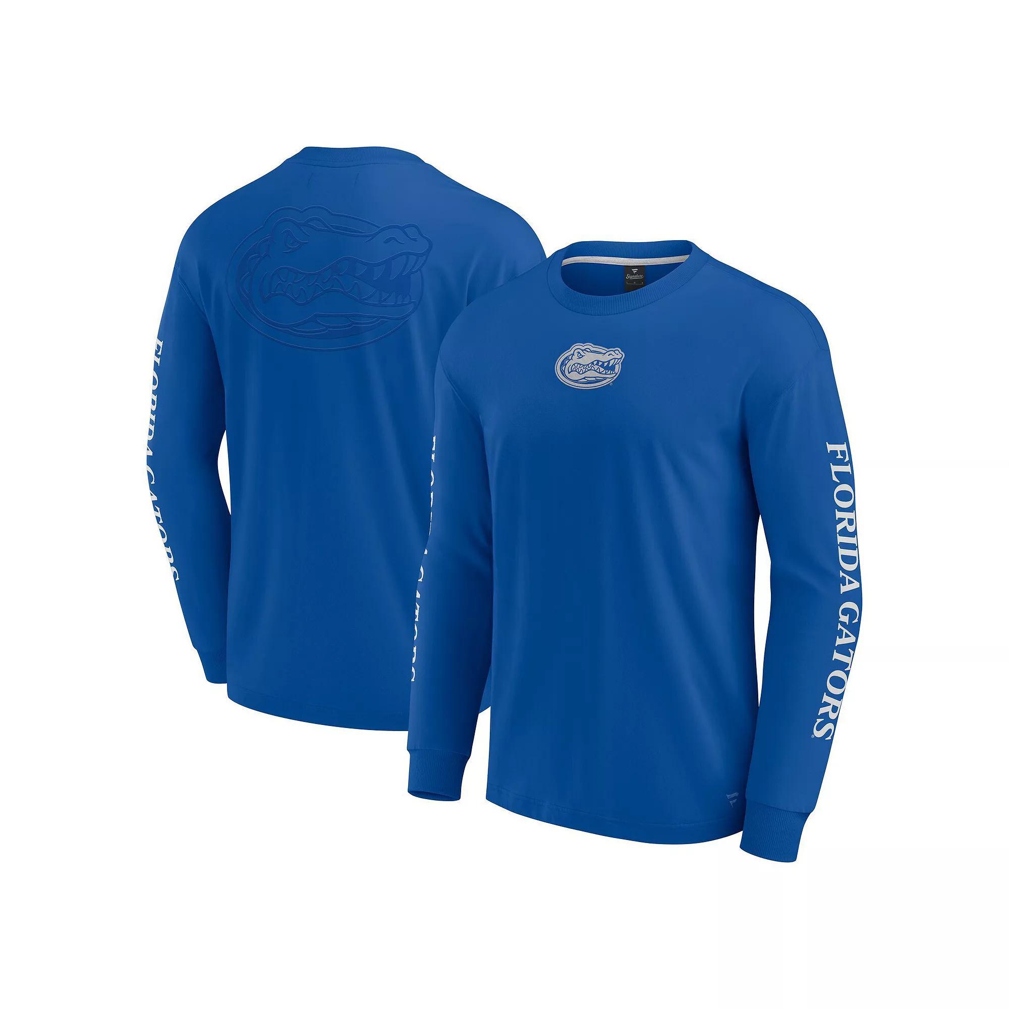 Men's Fanatics Royal Florida Gators Strive Long Sleeve T-Shirt, Size: Medium, Blue Product Image