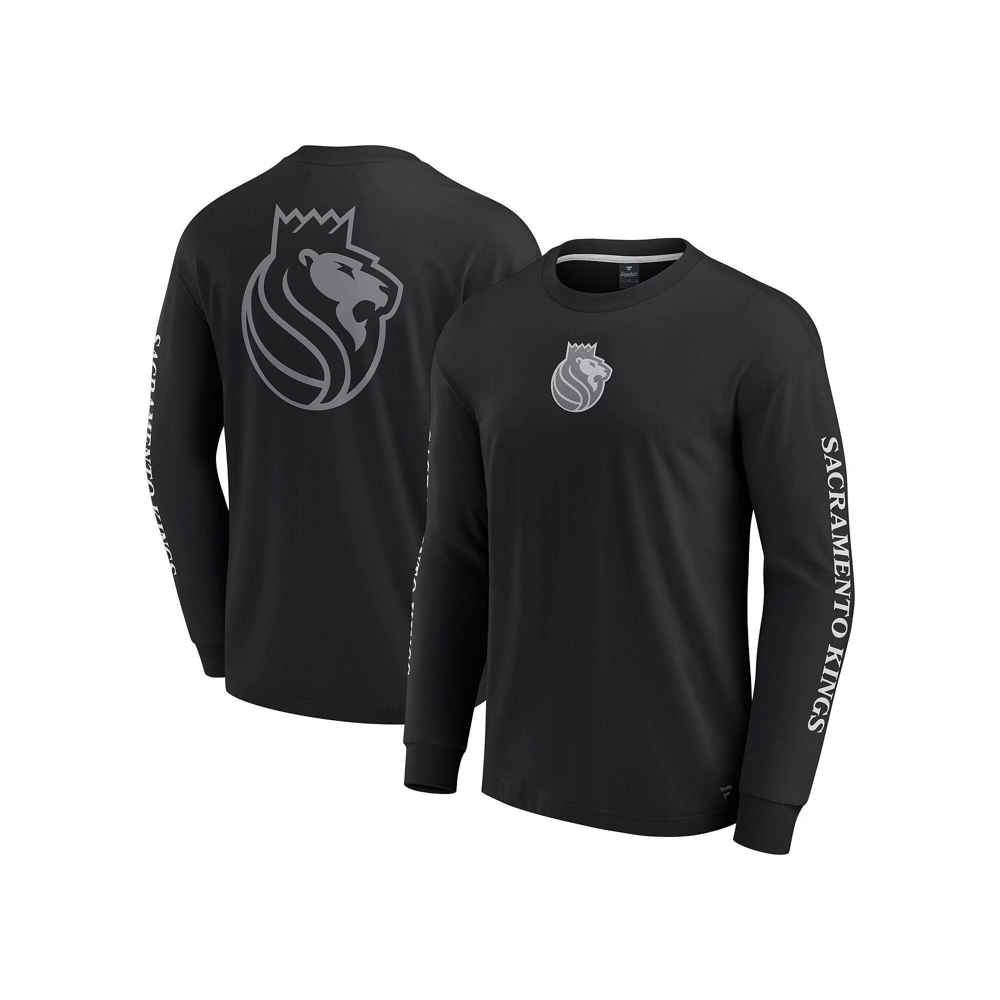 Men's Fanatics Black Portland Trail Blazers Elements Strive Long Sleeve T-Shirt, Size: 3XL Product Image