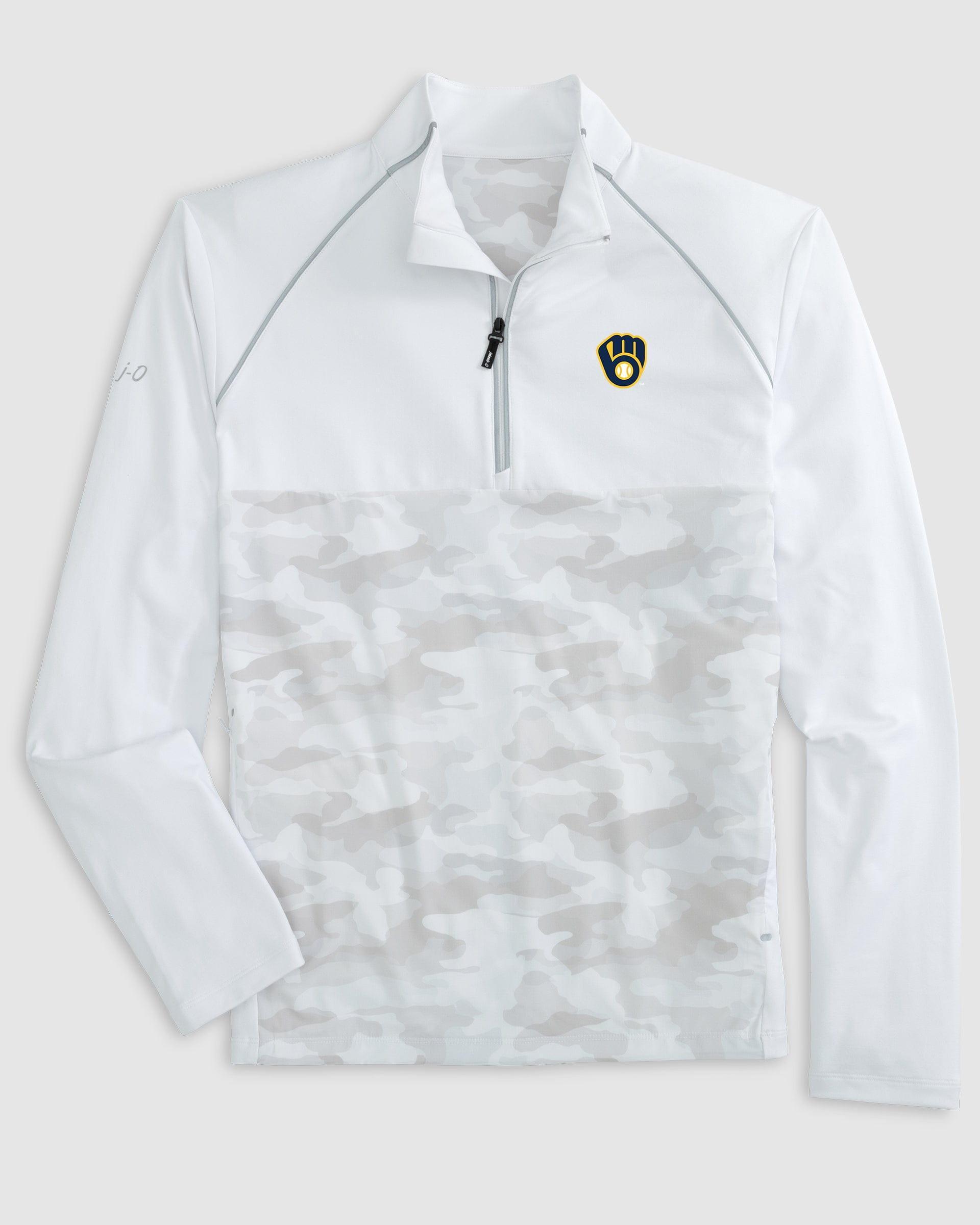 johnnie-O North Carolina Keiser Camo Mixed Media 1/4 Zip Product Image