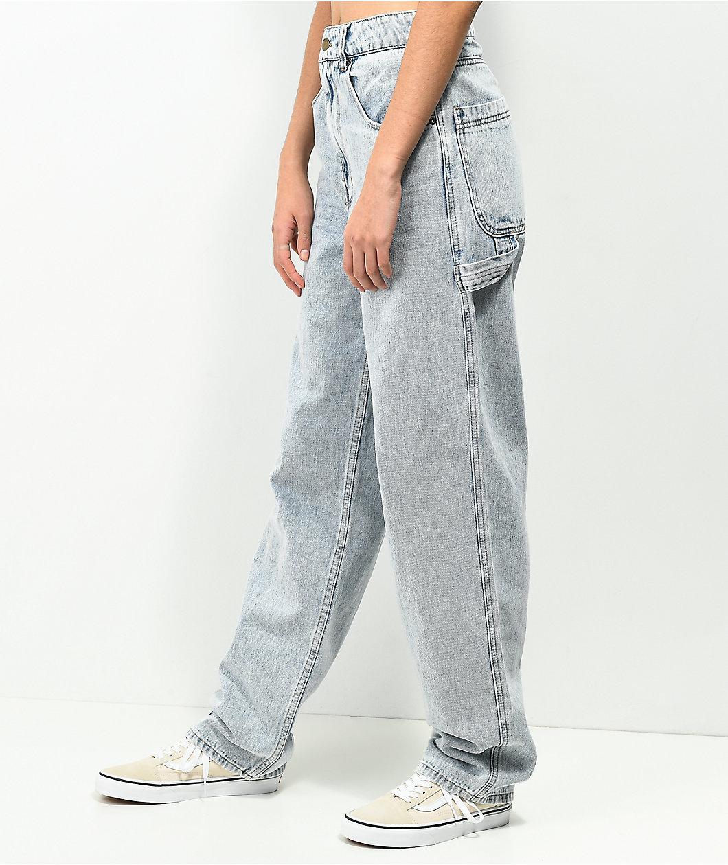 Empyre Tori Billie Acid Wash Carpenter Skate Jeans Product Image