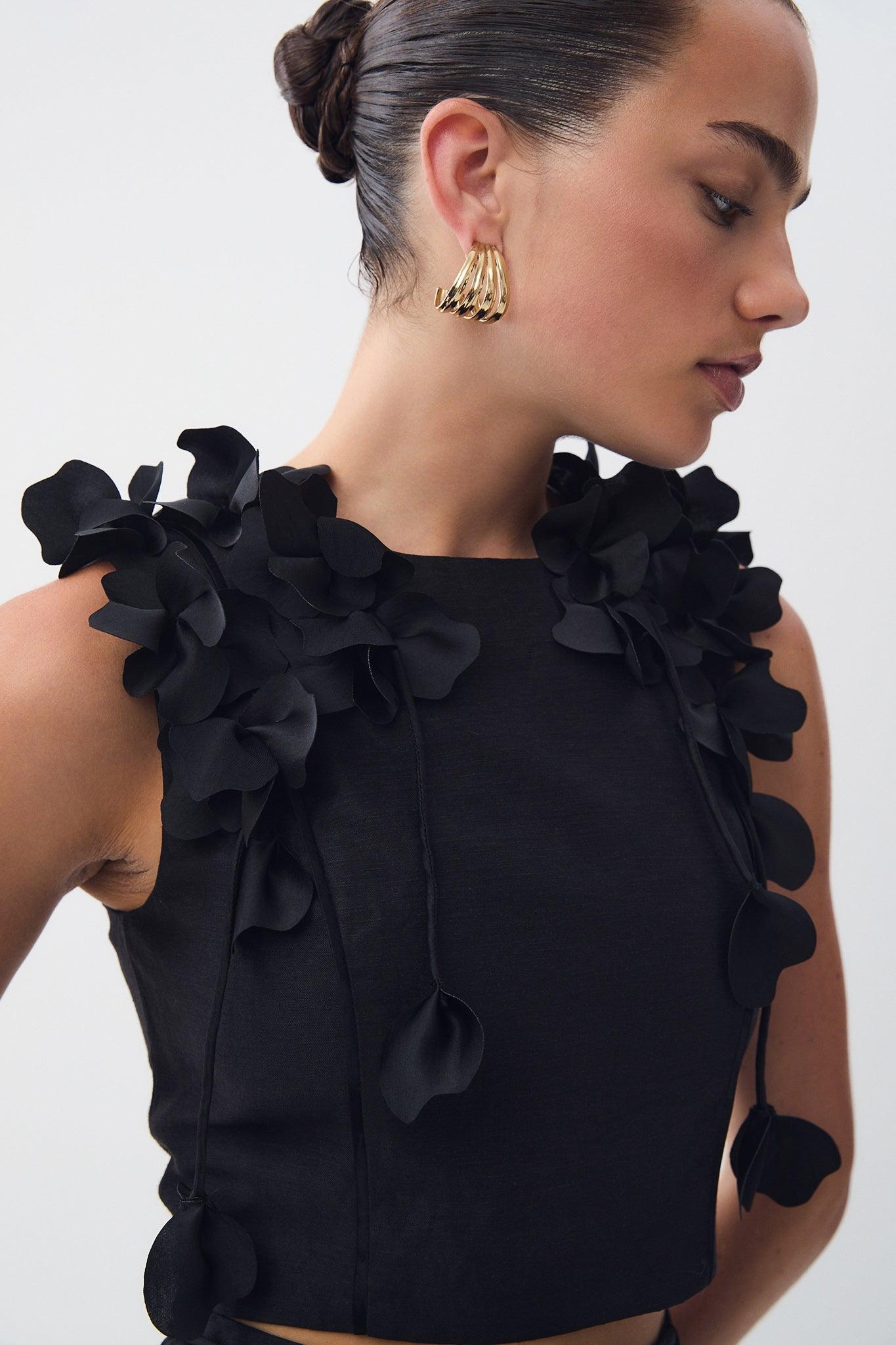 Camille Flower Top Product Image