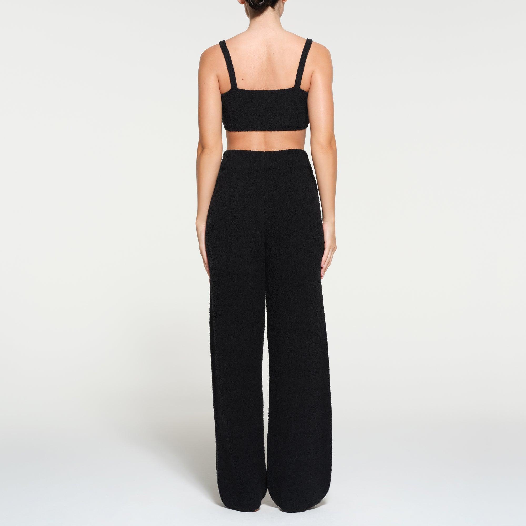 COZY KNIT STRAIGHT LEG PANT | ONYX Product Image