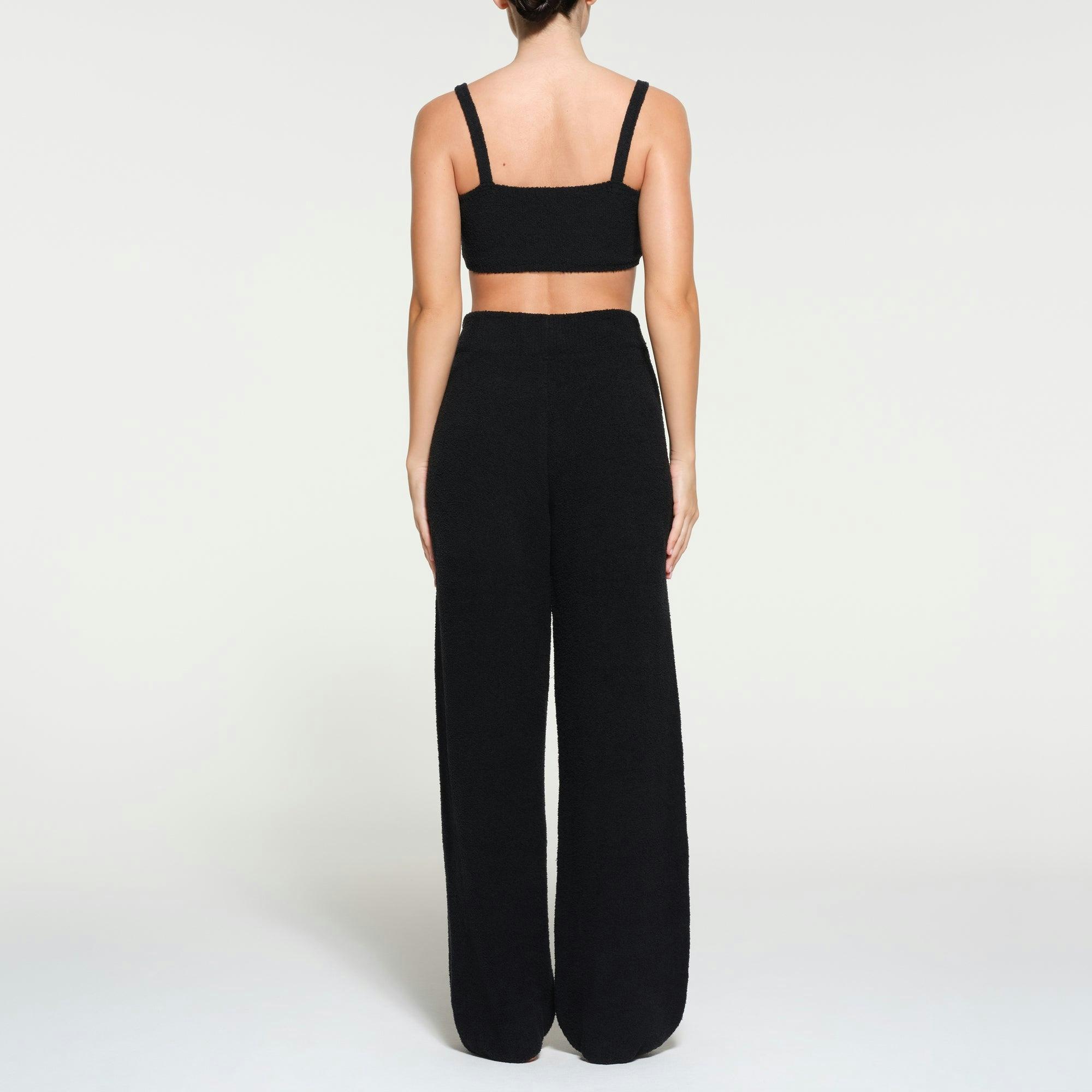COZY KNIT STRAIGHT LEG PANT | ONYX Product Image