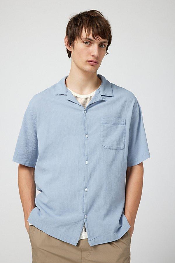 Standard Cloth Liam Crinkle Shirt Top Mens at Urban Outfitters Product Image