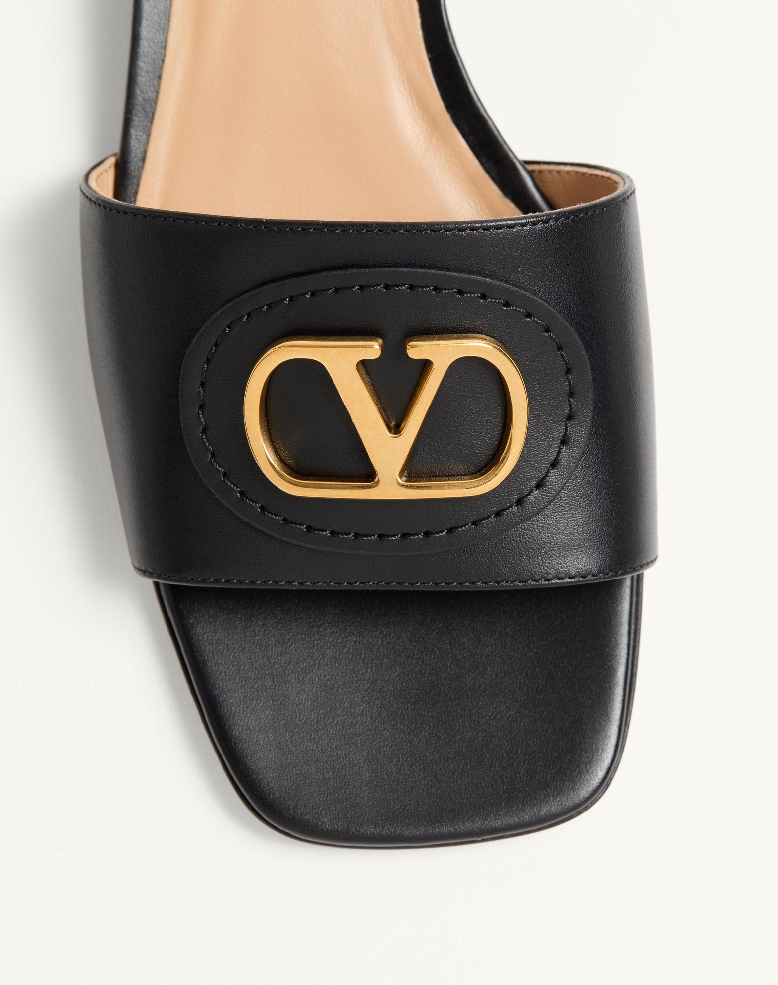 Vlogo Signature Slide Sandal In Calfskin 20Mm Product Image