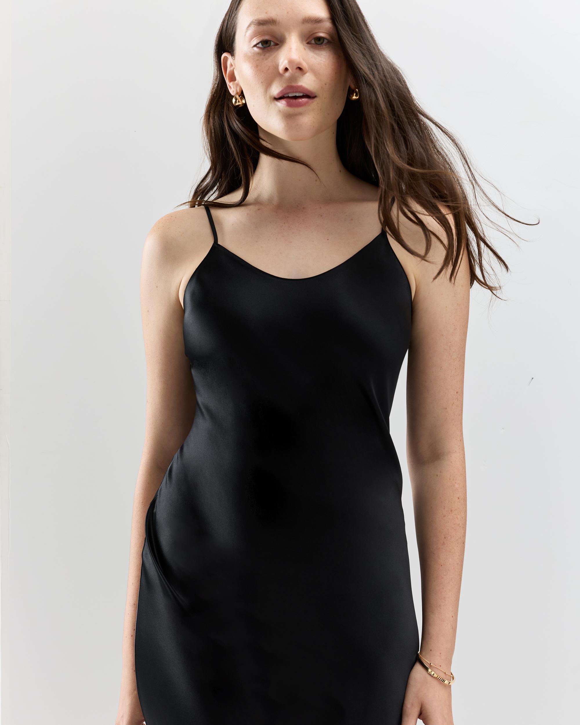 Quince | Women's Maxi Slip Dress Size XL, Mulberry Silk Product Image