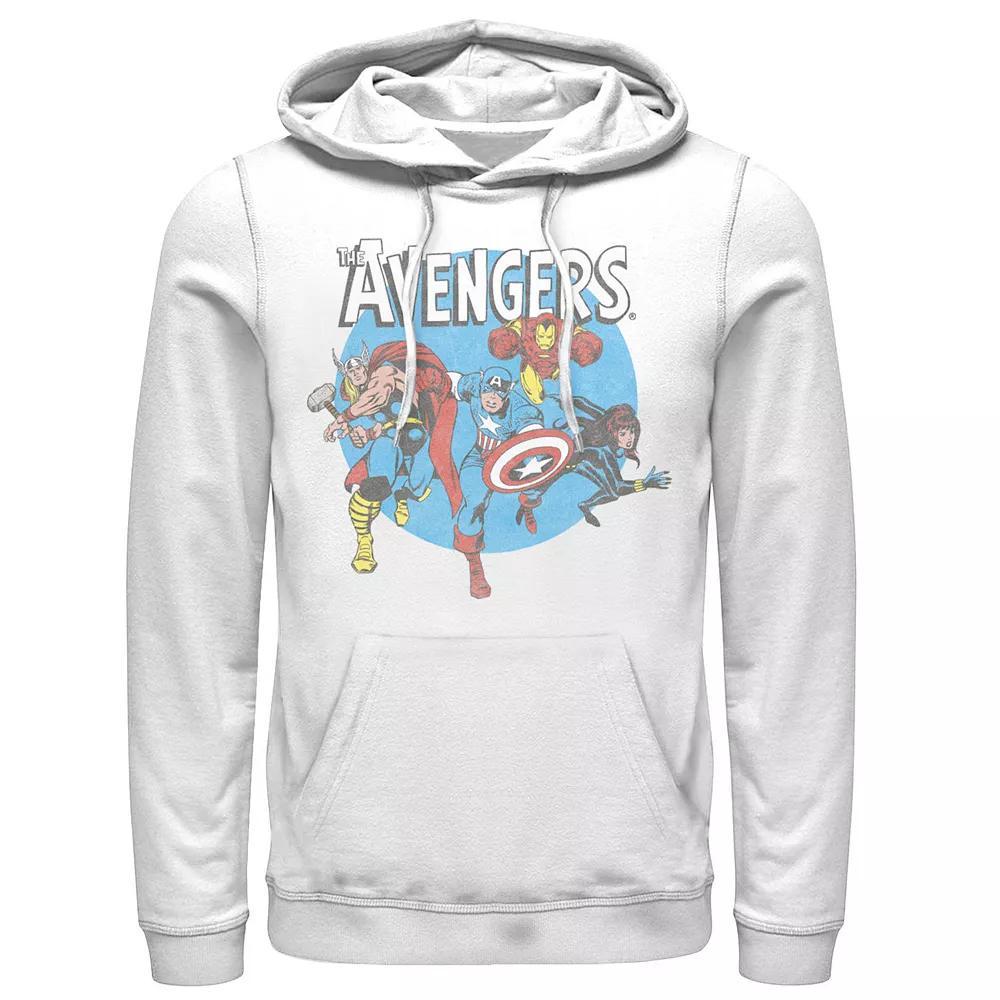 Men's Marvel Avengers Hoodie, Size: XXL, White Product Image