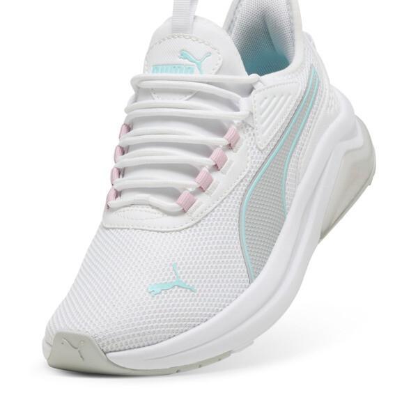 PUMA Amplifier Women's Sneakers in White/Cool Light Grey/Safe Lake Product Image