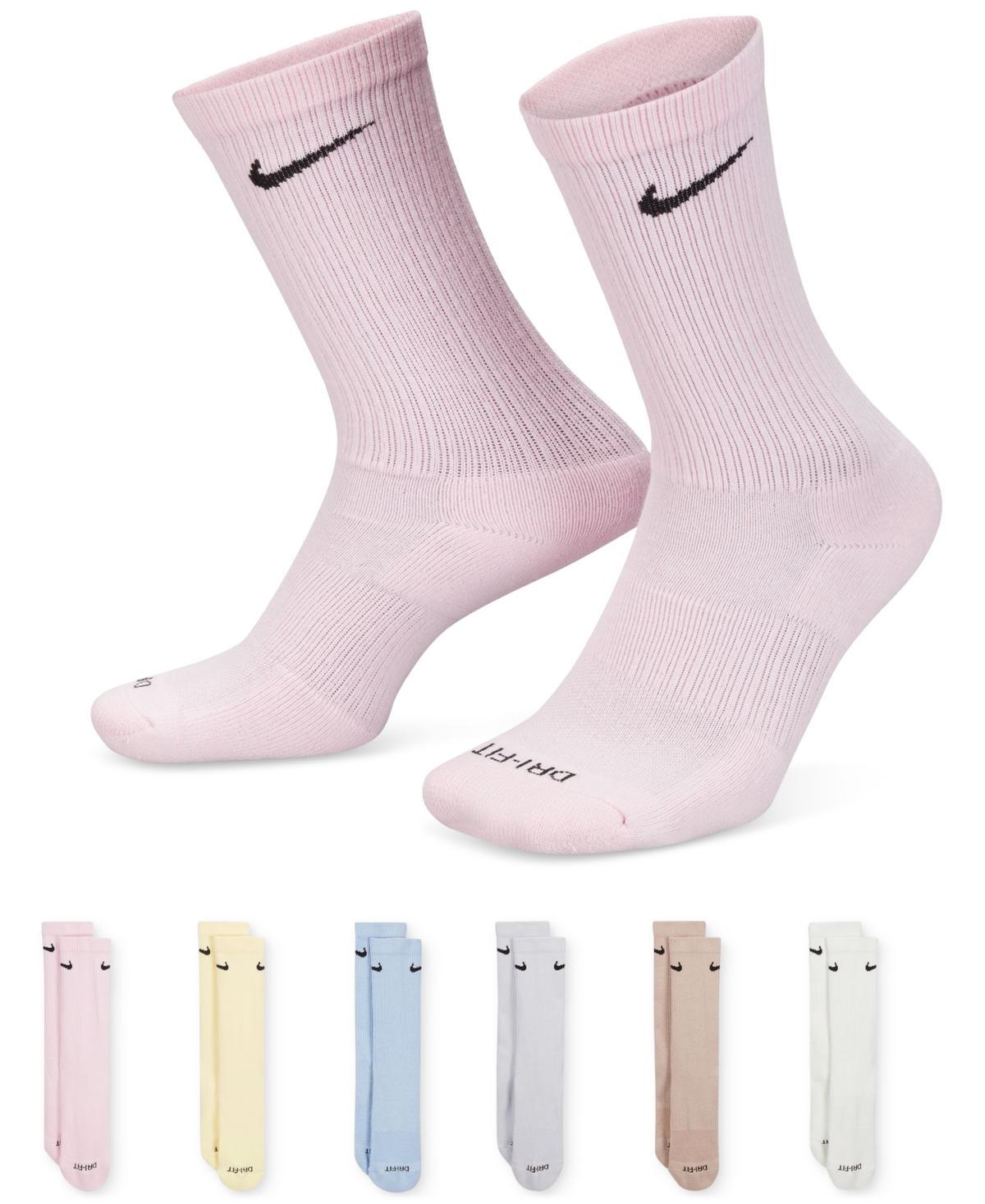 Mens Nike 6-pack Everyday Plus Cushion Crew Training Socks Product Image