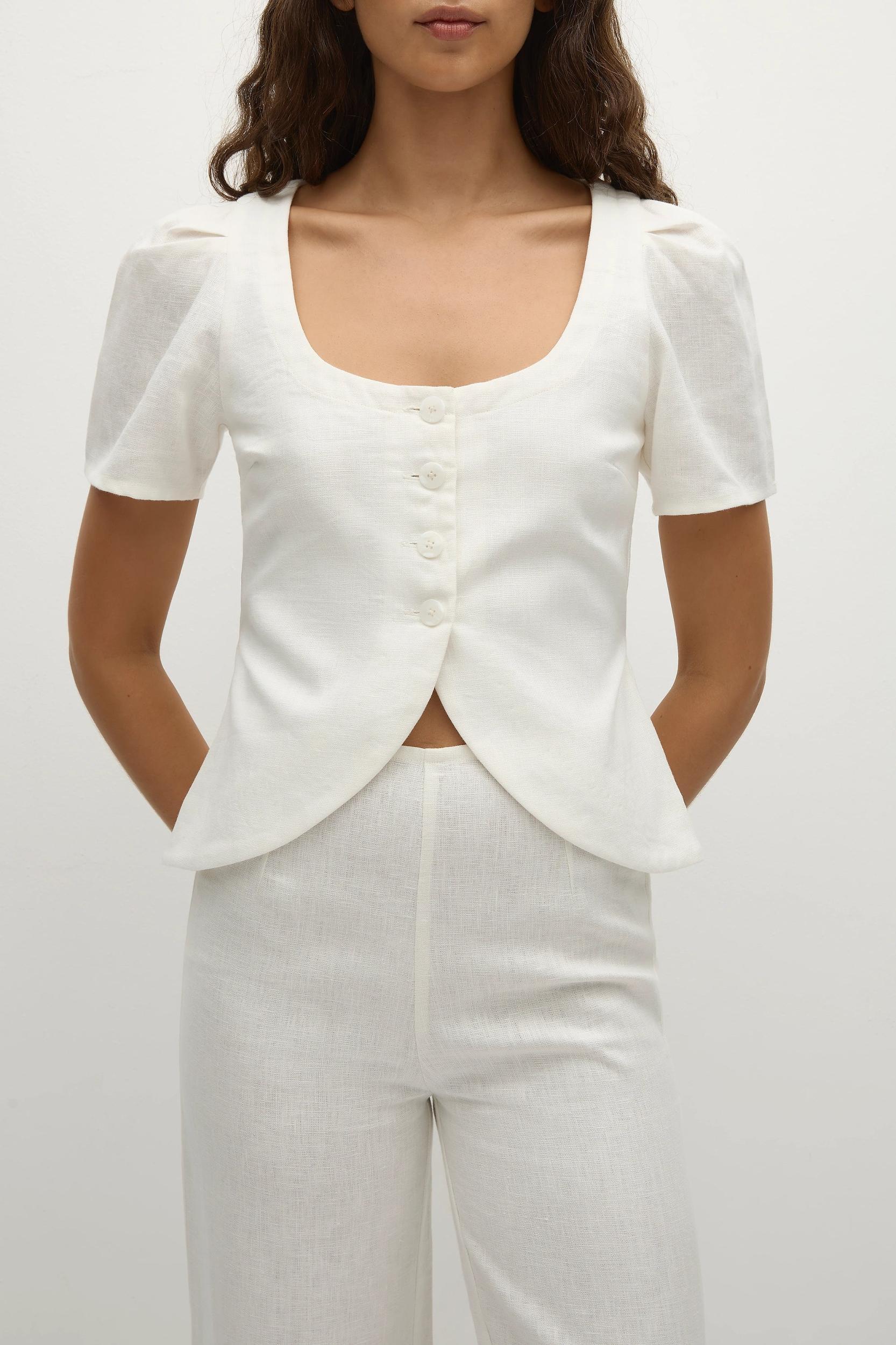 Eloise Mini Dress White Product Image
