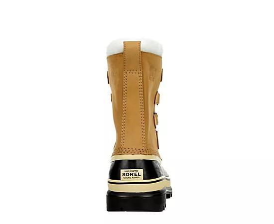 Sorel Mens Caribou Waterproof Nubuck Leather Cold-Weather Boots Product Image