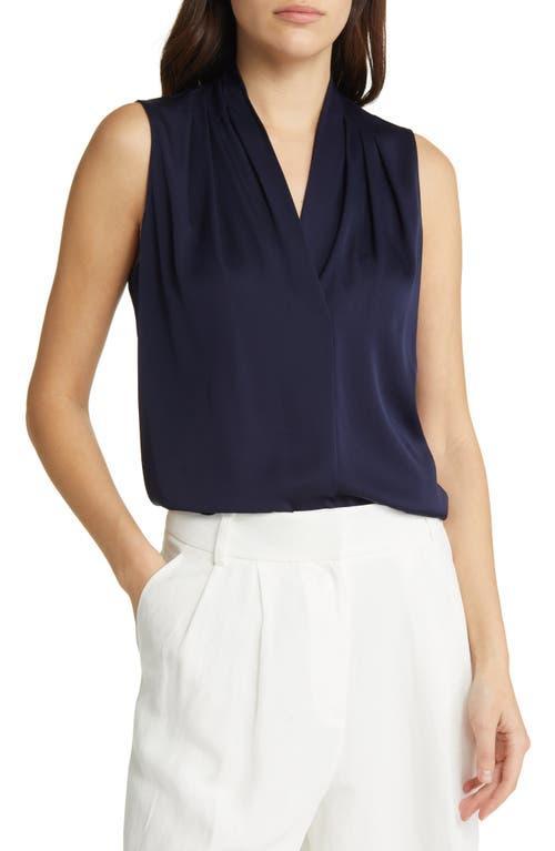 Womens Mila Sleeveless Silk-Blend Blouse Product Image