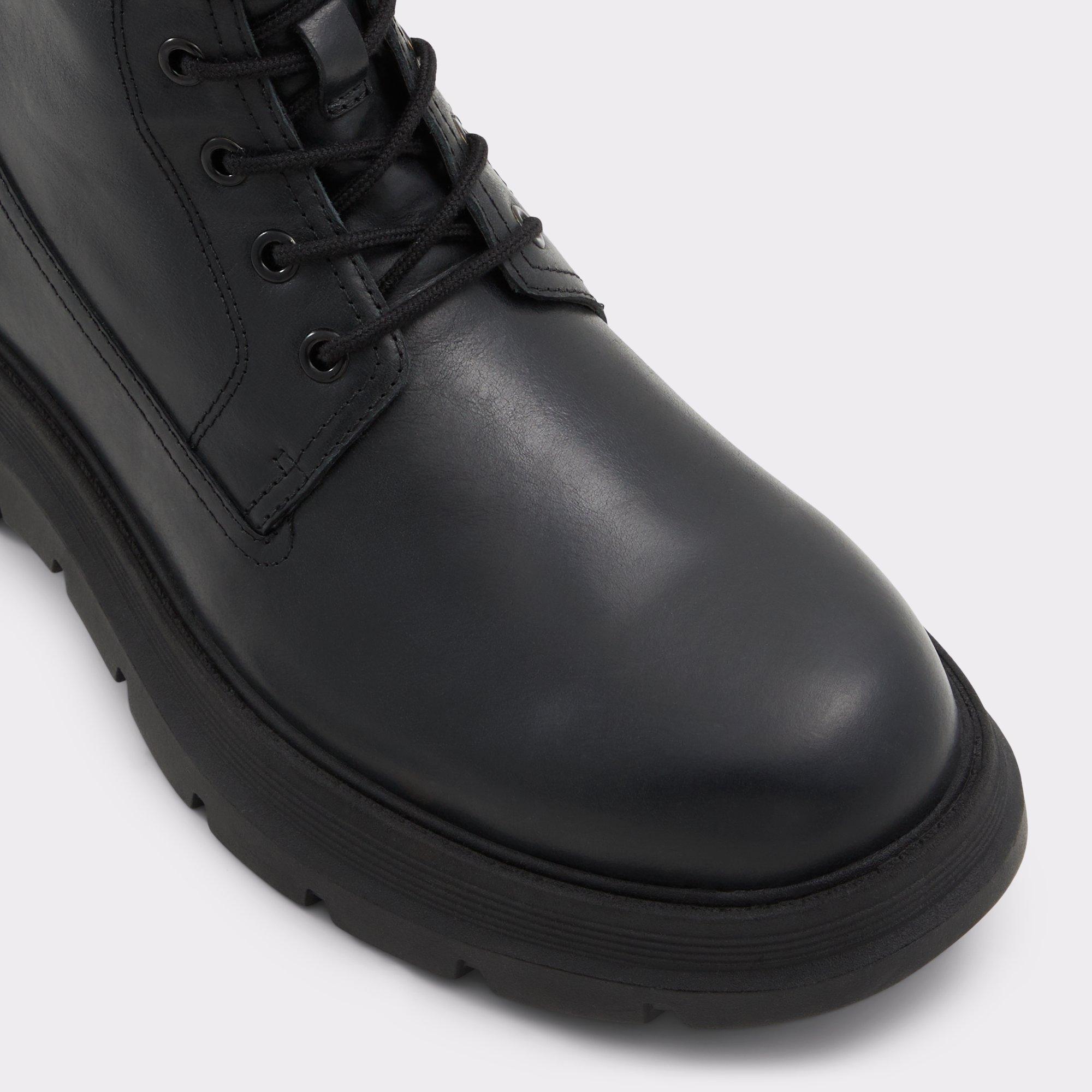Reish Black Men's Lace-up boots | ALDO US Product Image