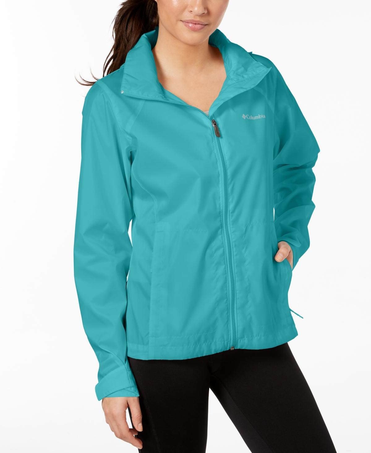 Women's Columbia Switchback III Hooded Packable Jacket, Size: XL, Black Product Image