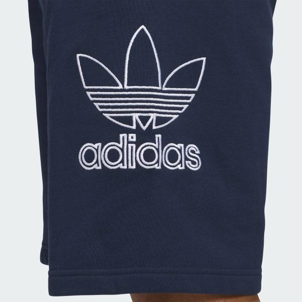 adidas Adicolor Outline Trefoil Shorts Night Indigo 2XL Mens Product Image