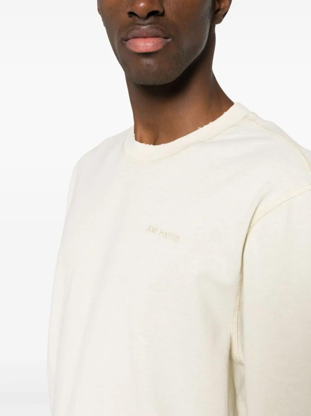 Fade Out logo-embroidered T-shirt Product Image