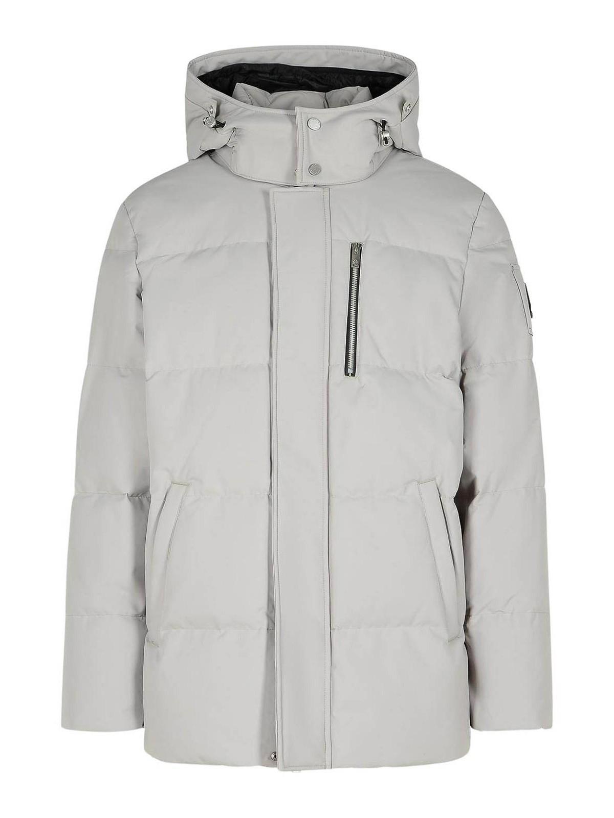 MOOSE KNUCKLES Cloud 3q In Light Grey Product Image