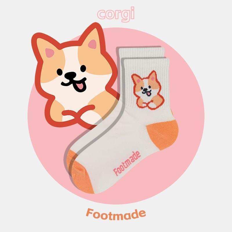 Dog Print Socks Product Image