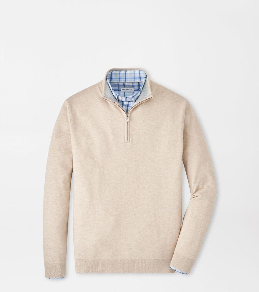 Mens Coolspun Quarter-Zip Sweater Product Image