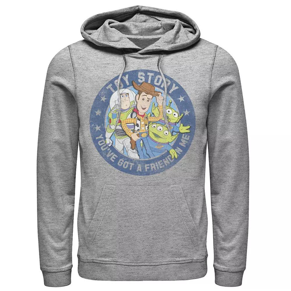 Disney / Pixar's Toy Story Men's You've Got A Friend Hoodie, Size: Medium, Athletic Grey Product Image