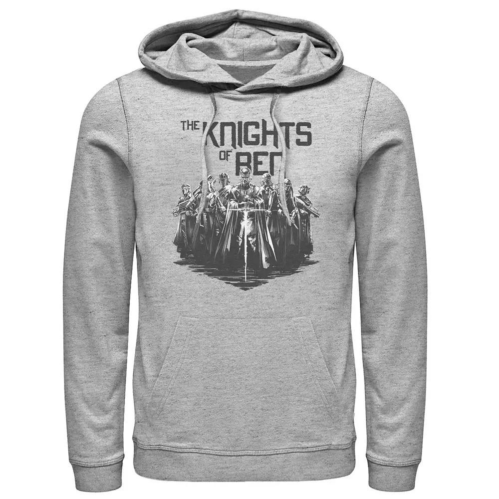 Men's Star Wars The Rise of Skywalker Knight Army Pullover Hoodie, Size: Medium, Athletic Grey Product Image