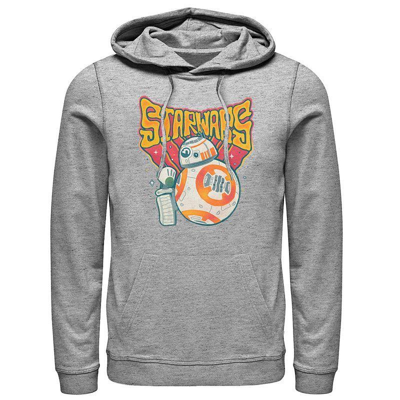 Men's Rugrats Throwback 1991 Group Shot Hoodie, Size: XL, Athletic Grey Product Image