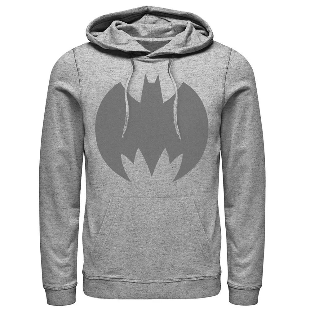 Men's The Suicide Squad Harley Fenced Hearts Hoodie, Size: Medium, Athletic Grey Product Image