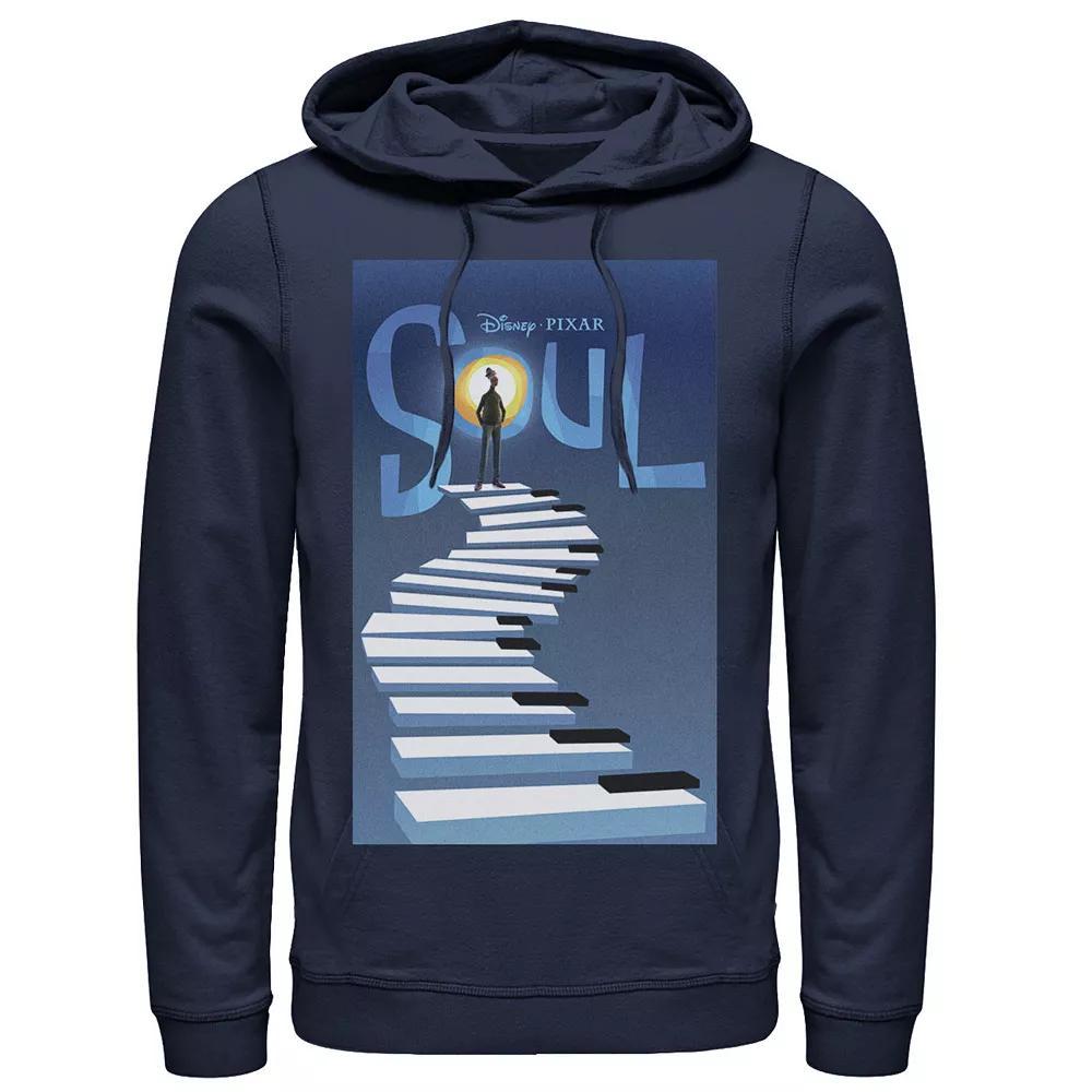 Disney / Pixar's Soul Men's Poster Hoodie, Size: XL, Blue Product Image